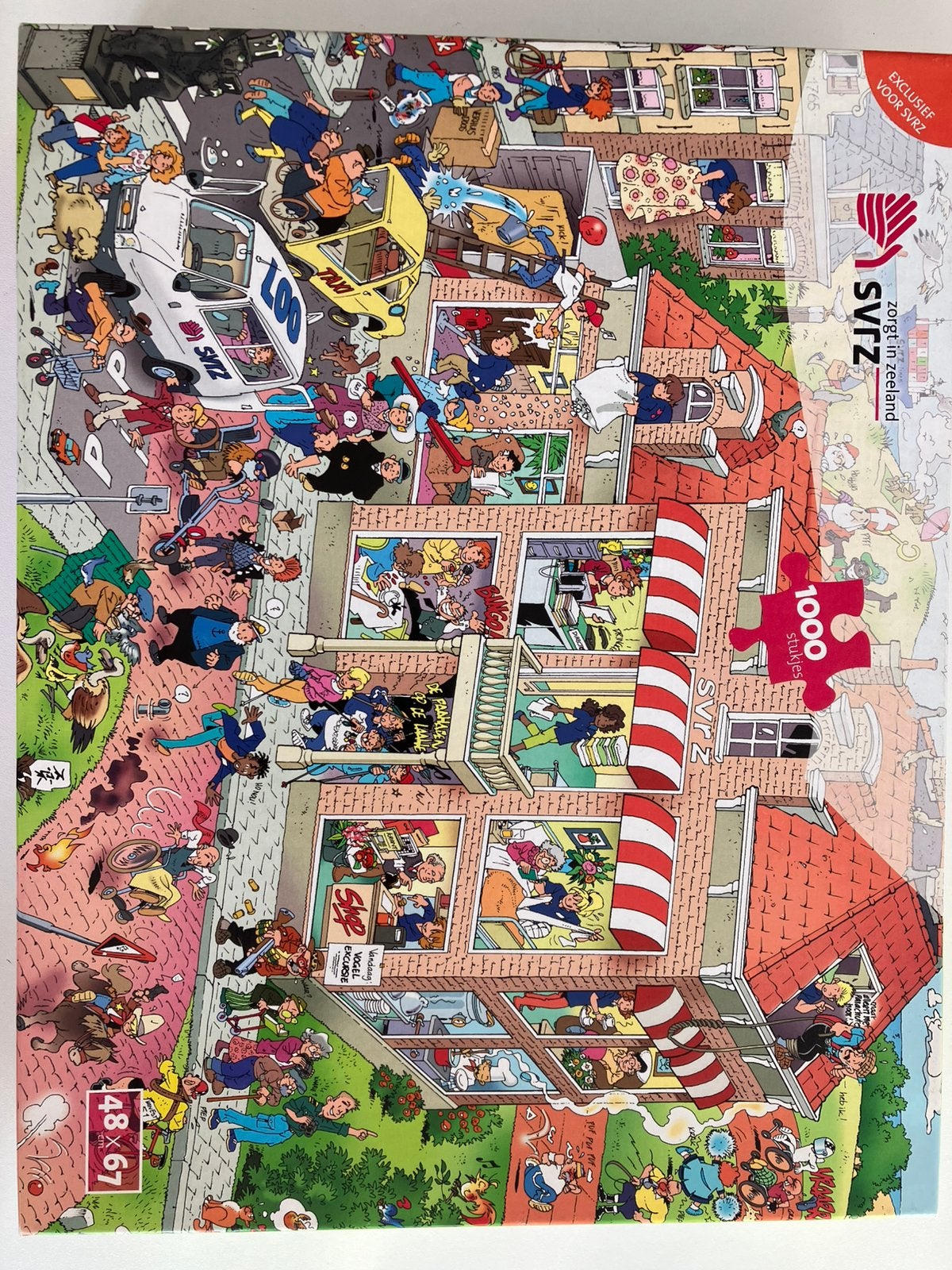 SVRZ puzzel, Hobby en Vrije tijd, Ophalen of Verzenden, 500 t/m 1500 stukjes, Zo goed als nieuw, Legpuzzel