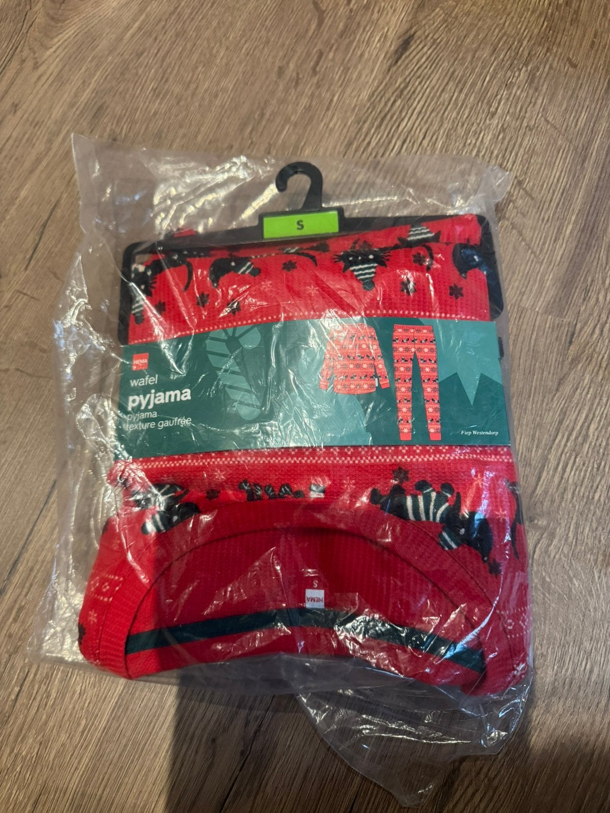 HEMA Takkie en Siepie kerst pyjama maat S nieuw, Verzenden, Nieuw, Maat 36 (S)