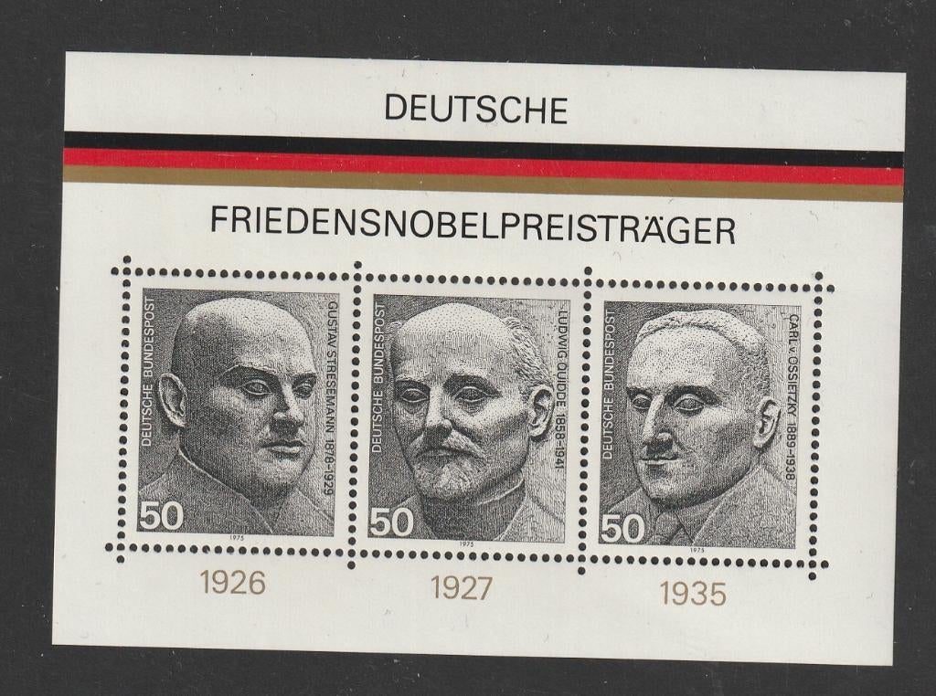 Duitsland 1975 Michel nr. Blok 11, Verzenden, BRD, Gestempeld