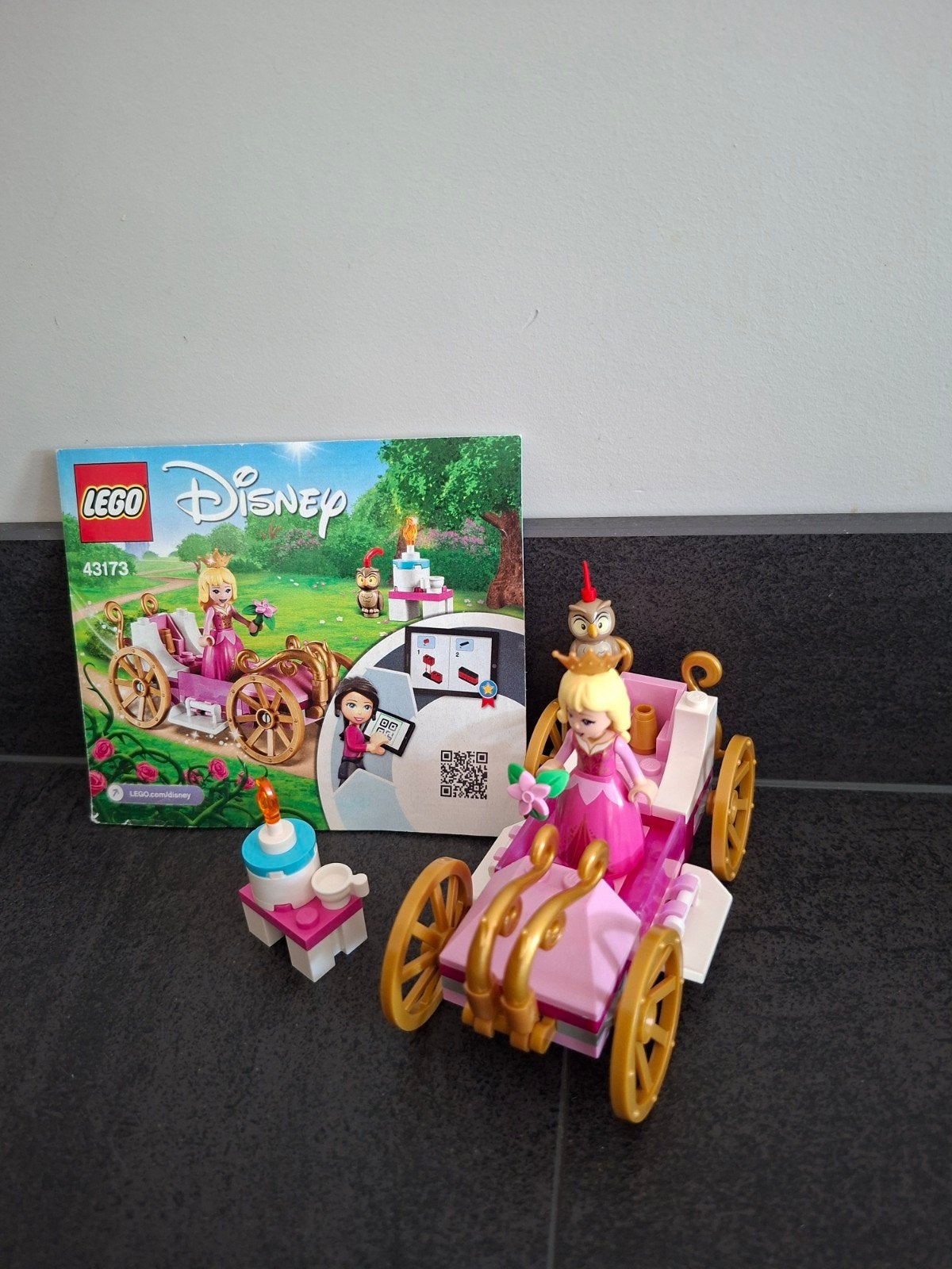 Lego disney 43173 Aurora's koninklijke koets, Ophalen of Verzenden, Zo goed als nieuw