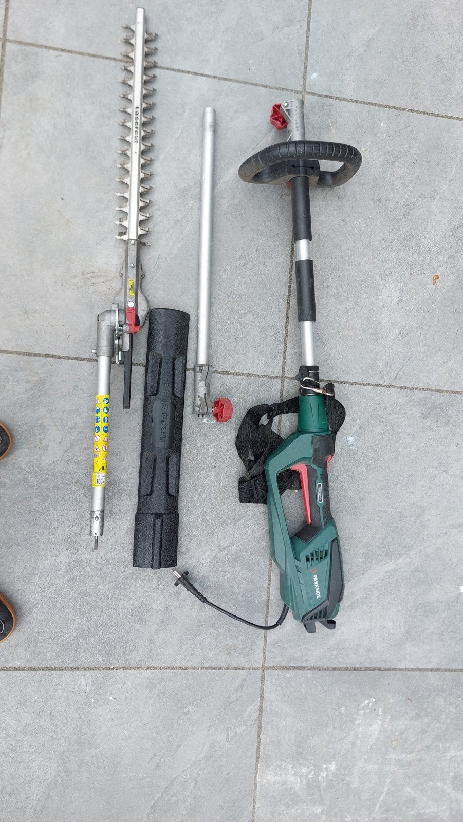 Parkside Heggenschaar PHSL900A3 - Zo goed als nieuw, Ophalen, Gebruikt, Elektrisch, Parkside