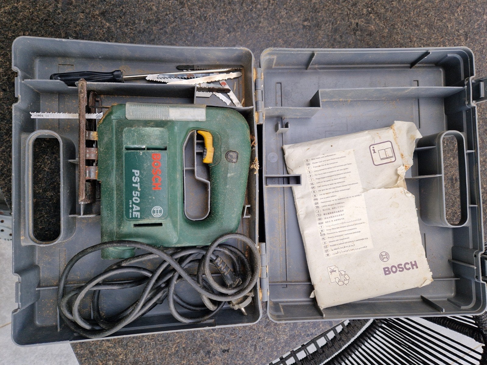Bosch PST 50 AE Decoupeerzaag met koffer, Doe-het-zelf en Verbouw, Gereedschap | Zaagmachines, Gebruikt, Decoupeerzaag, Ophalen of Verzenden