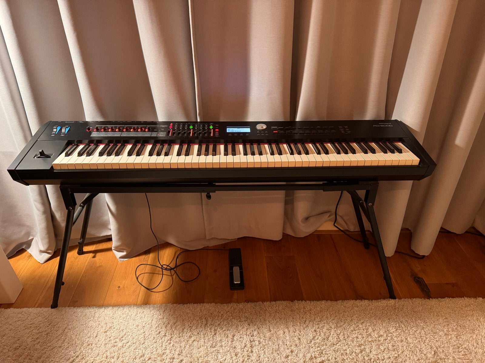 Roland RD-2000 Digitale Stage Piano, Ophalen, Zwart, Digitaal, Zo goed als nieuw