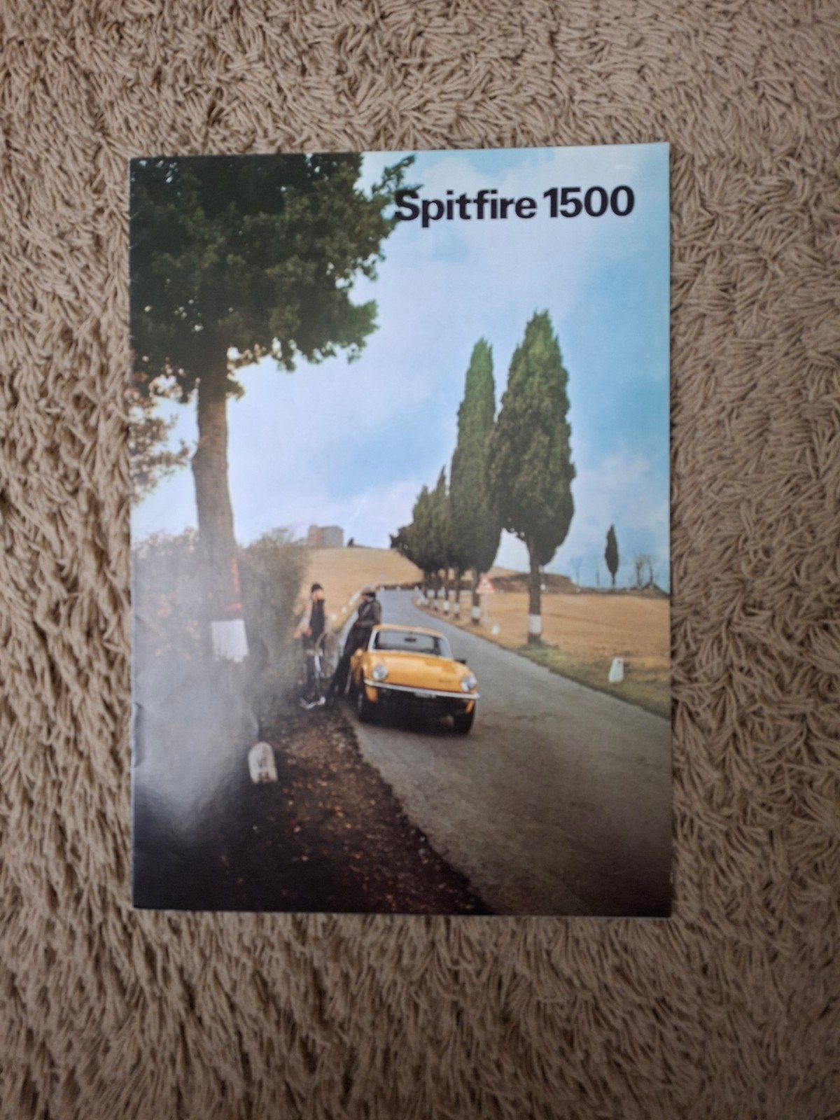 autofolder Triumph Spitfire 1500, Verzenden, Overige merken
