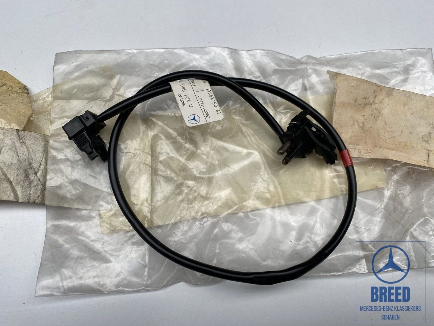 NOS kabel remlichtschakelaar naar stekker voor Mercedes W124, Auto-onderdelen, -, Nieuw, Ophalen of Verzenden, -
