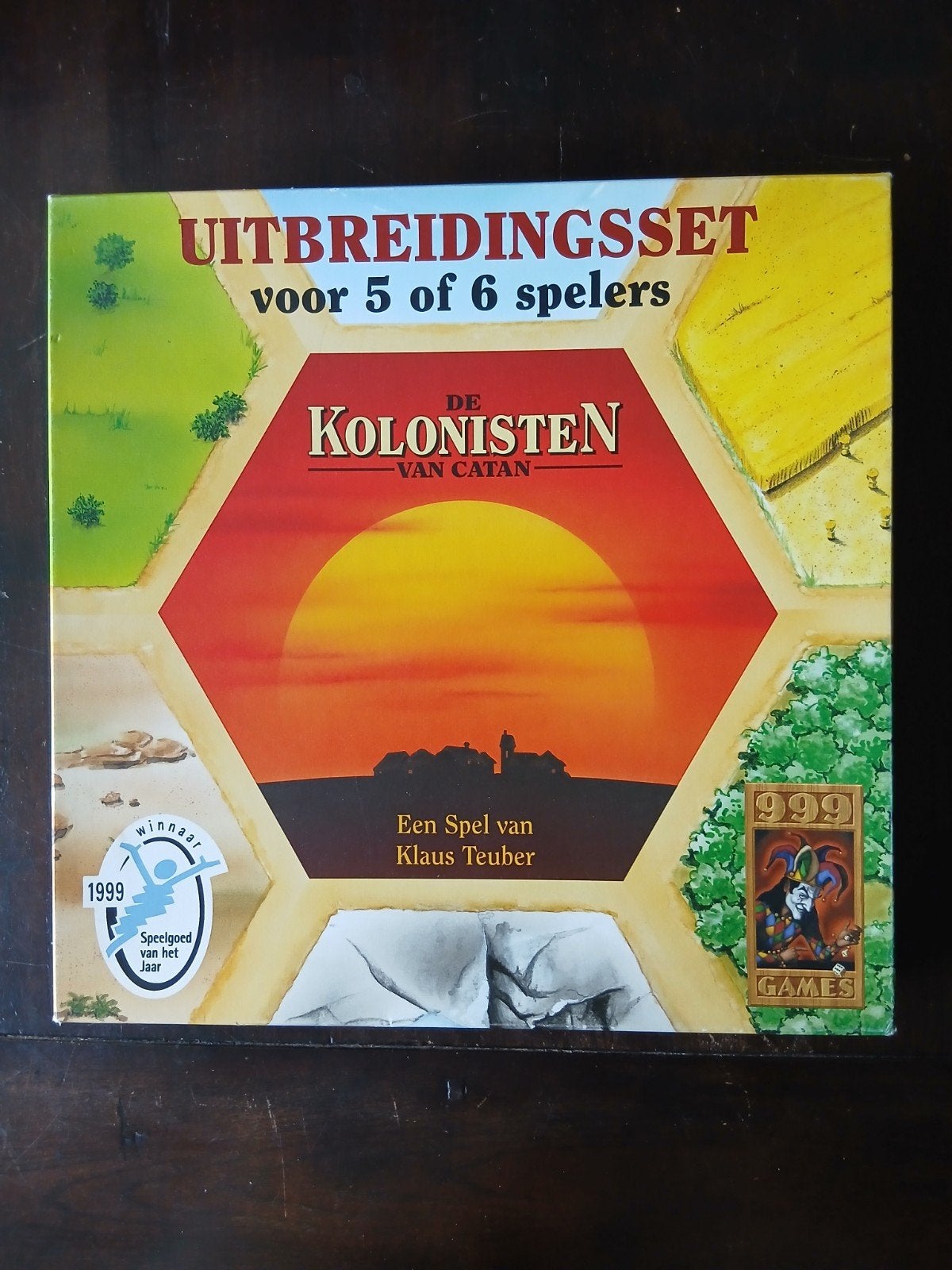 Kolonisten van Catan Uitbreidingsset 5-6 spelers lege doos, Hobby en Vrije tijd, Vijf spelers of meer, Ophalen of Verzenden, Gebruikt