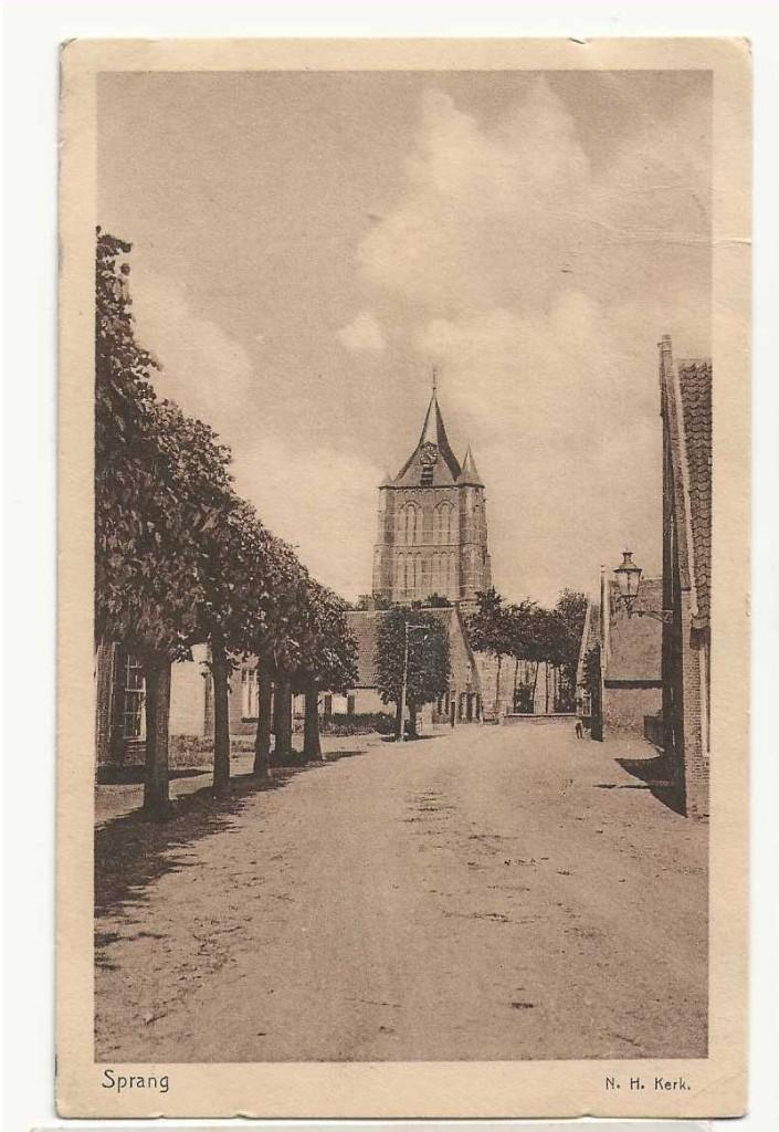 Jt31-2  Sprang, Verzenden, 1920 tot 1940, Gelopen, Noord-Brabant