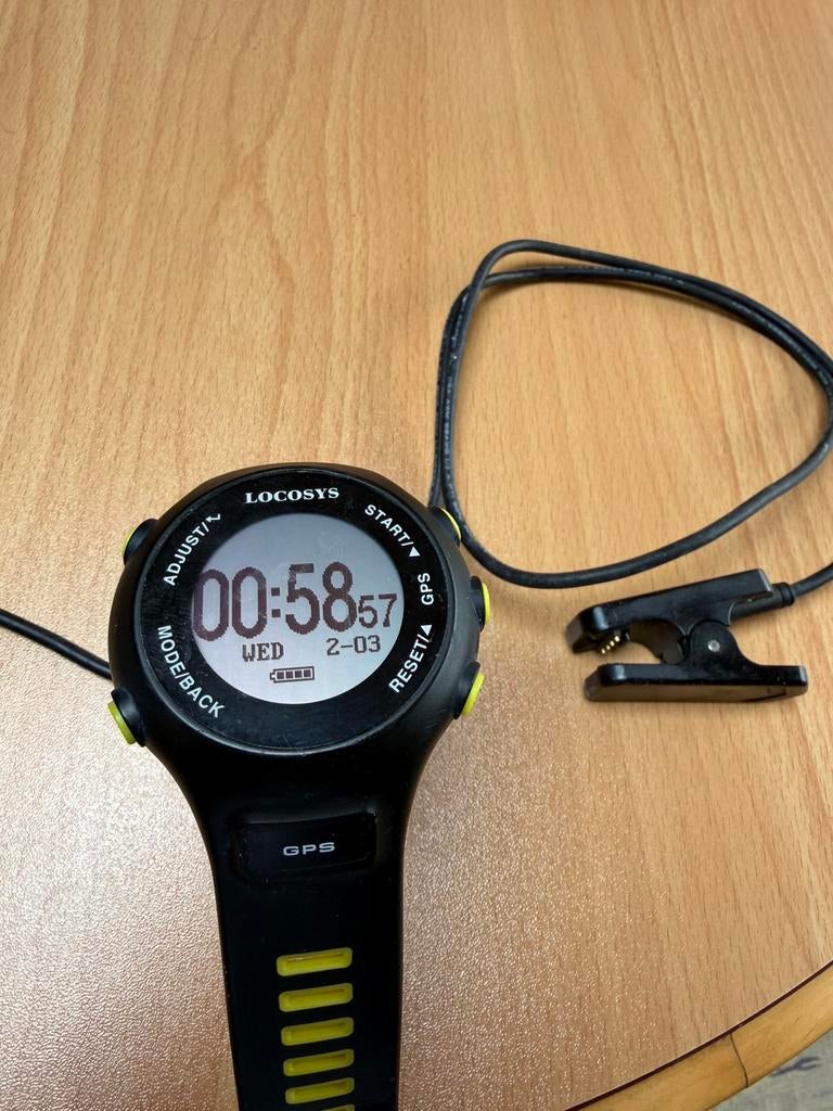 Locosys GPS sporthorloge, Sport en Fitness, Hartslagmeters, Ophalen of Verzenden, Zo goed als nieuw, Polar