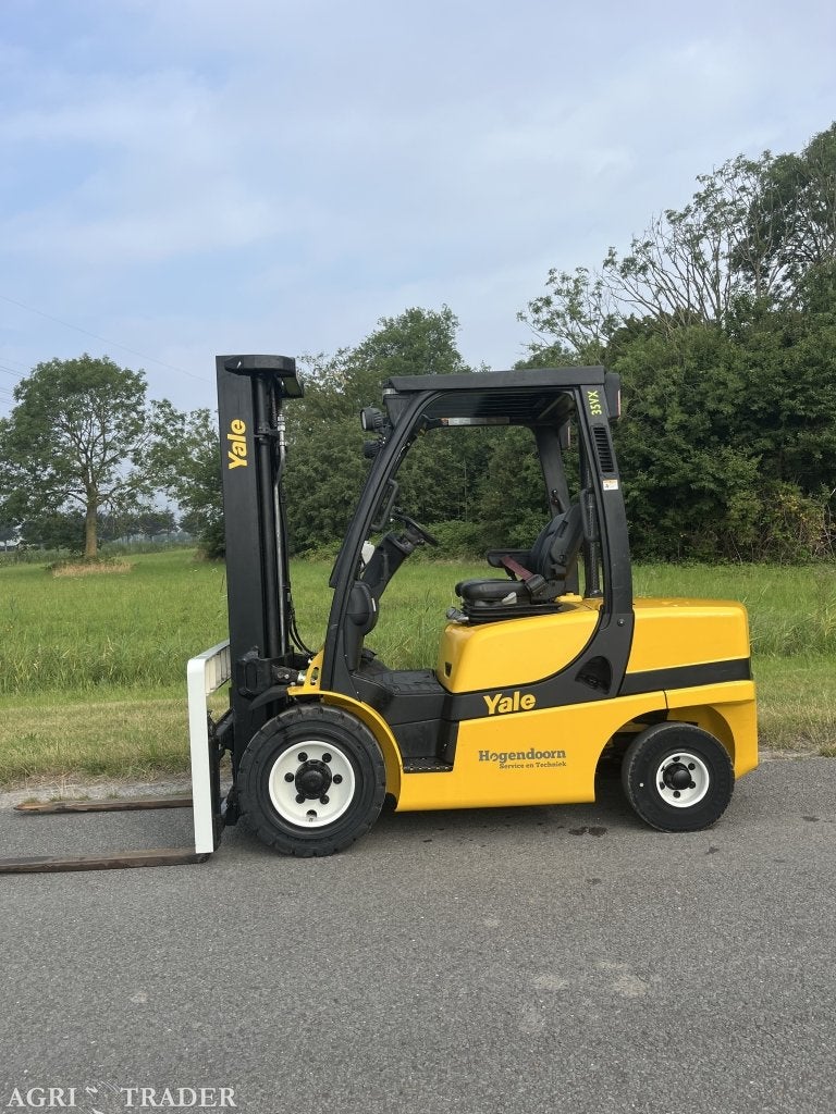 Yale GDP35VX diesel heftruck triplo sideshift, 3000 tot 4000 kg, Diesel, Ophalen of Verzenden, 8219PE