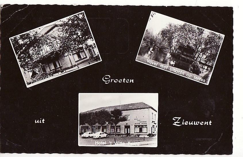 Zieuwent Gld). Groeten uit 3-vensterkaart 1969., Ophalen, 1960 tot 1980, Gelopen, Gelderland