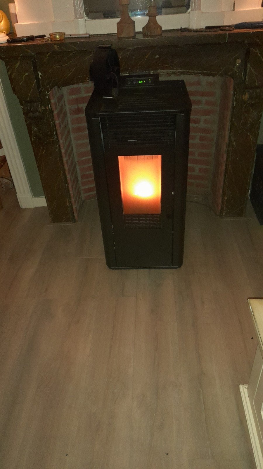 Artel Milano 8kW pelletkachel - Zo goed als nieuw, Huis en Inrichting, Kachels, Ophalen