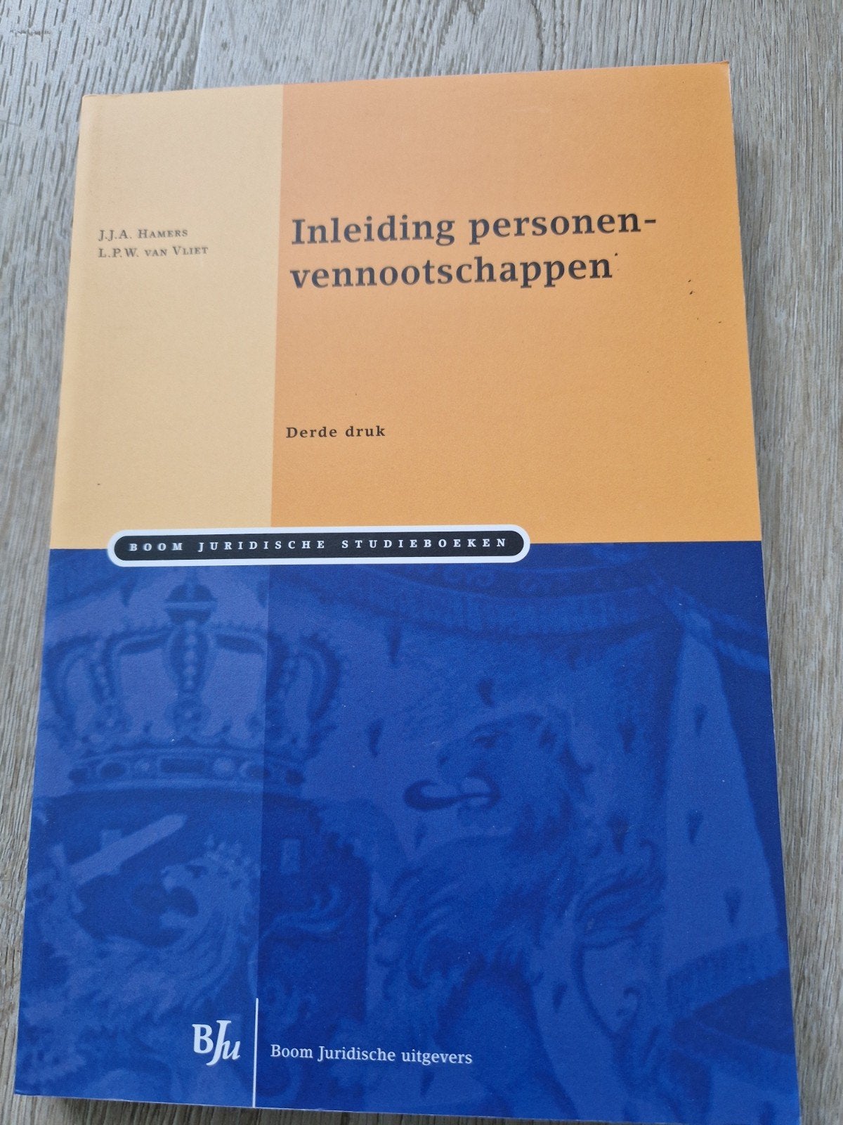 Inleiding Personenvennootschappen, Ophalen of Verzenden, Beta, Zo goed als nieuw, WO
