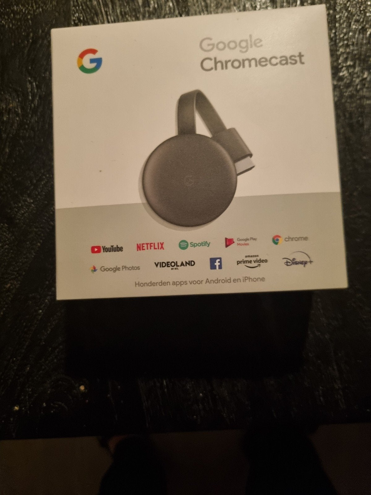 Google Chromecast - Stream al je favoriete content, Audio, Tv en Foto, Mediaspelers, Ophalen of Verzenden, Nieuw, HDMI, Zonder harde schijf