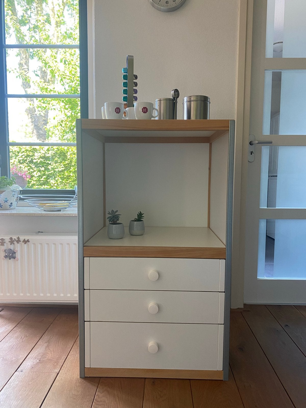 Modulaire opbergmeubel Kewlox, Ophalen, 100 tot 150 cm, 50 tot 100 cm, 3 of 4 laden