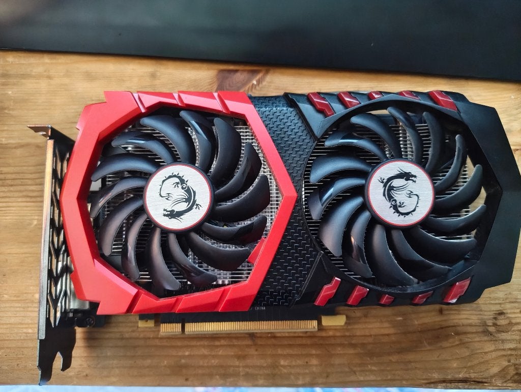 GeForce GTX 1050 Ti Gaming X 4GB, Computers en Software, Videokaarten, Ophalen, PCI-Express 3, Gebruikt, HDMI