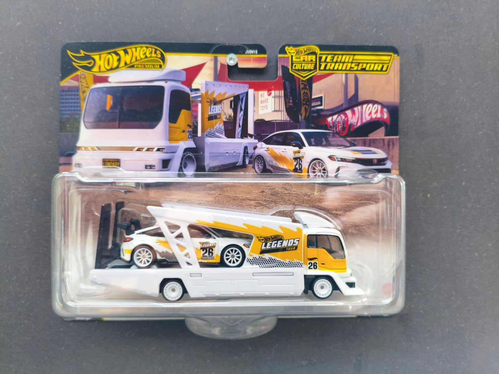 Hot Wheels Team Transport '24 Honda Civic Type R, Ophalen of Verzenden, Nieuw, Auto