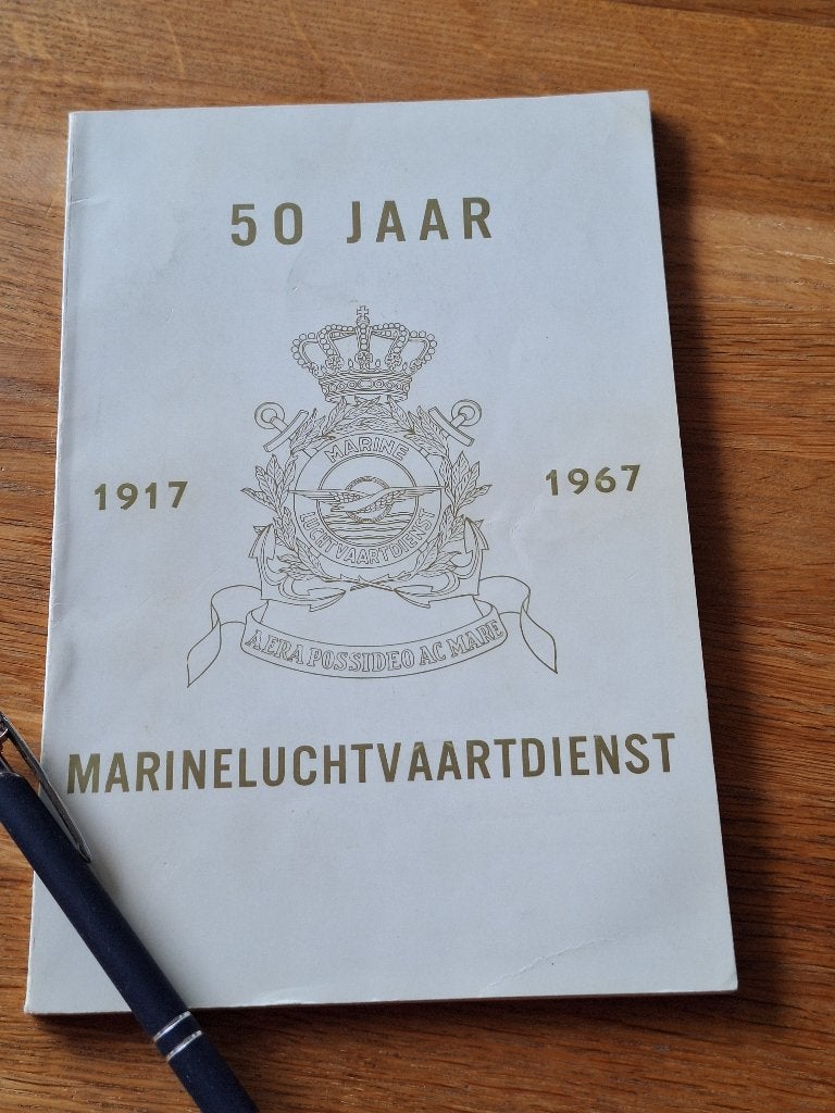 50 Jaar Marineluchtvaartdienst 1917-1967 Jubileumboekje, Ophalen of Verzenden, 1945 tot heden, Luchtmacht, Onbekend