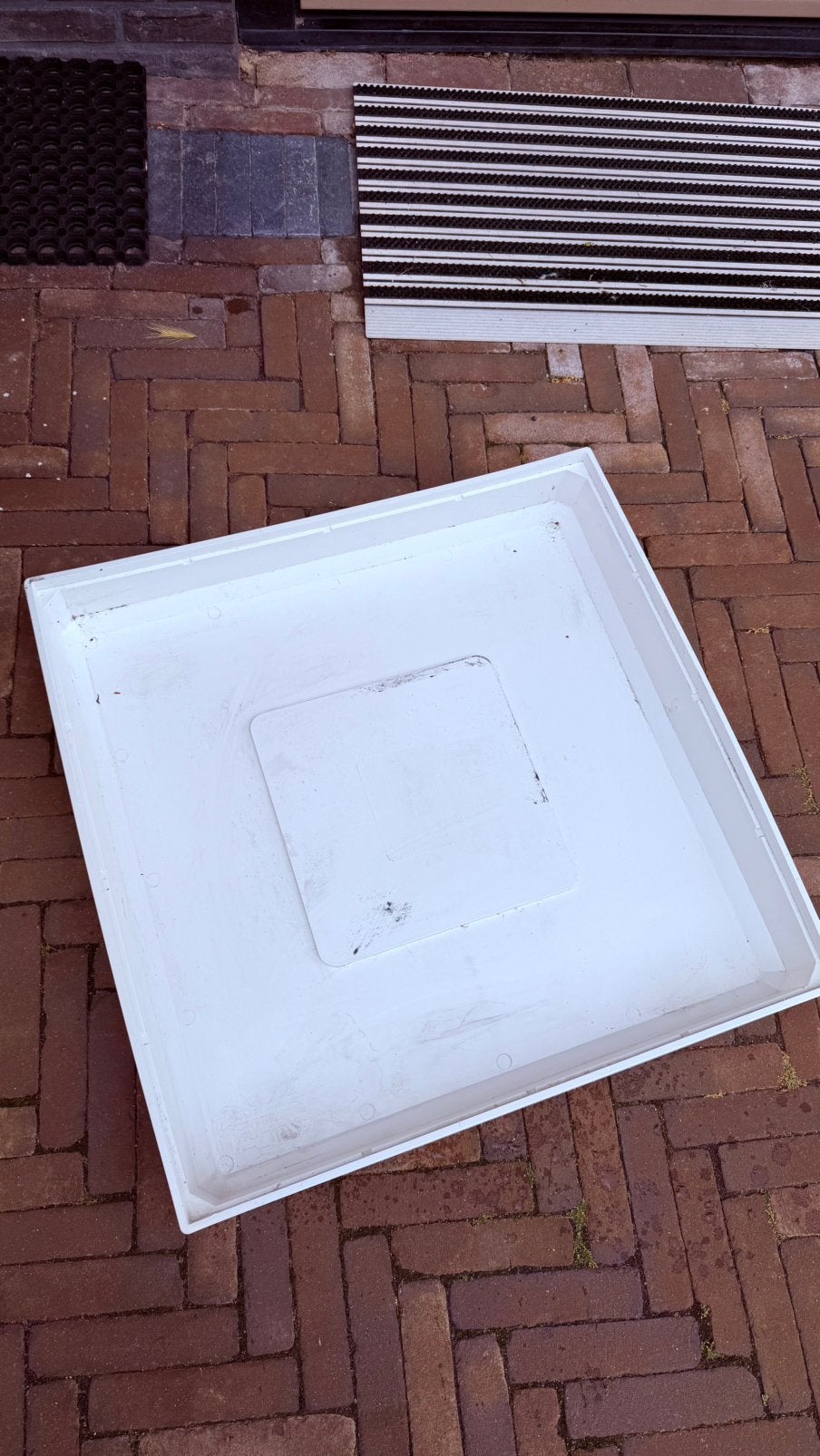 Lekbak voor wasmachine, Ophalen, Kunststof, Gebruikt, Minder dan 30 cm