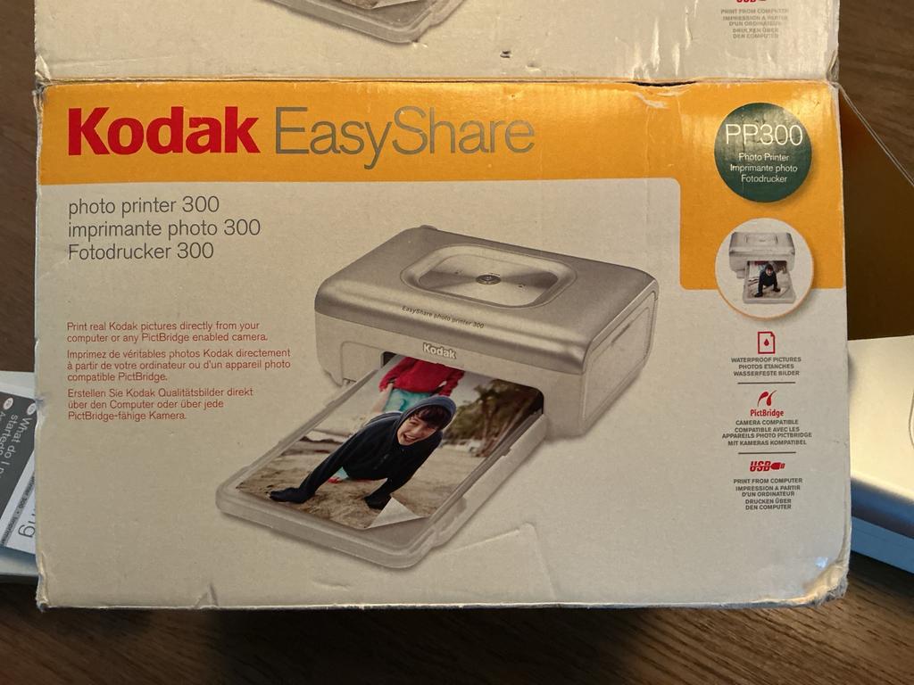 Kodak EasyShare Fotoprinter 300, Ophalen, Gebruikt, Fotoprinter, PictBridge