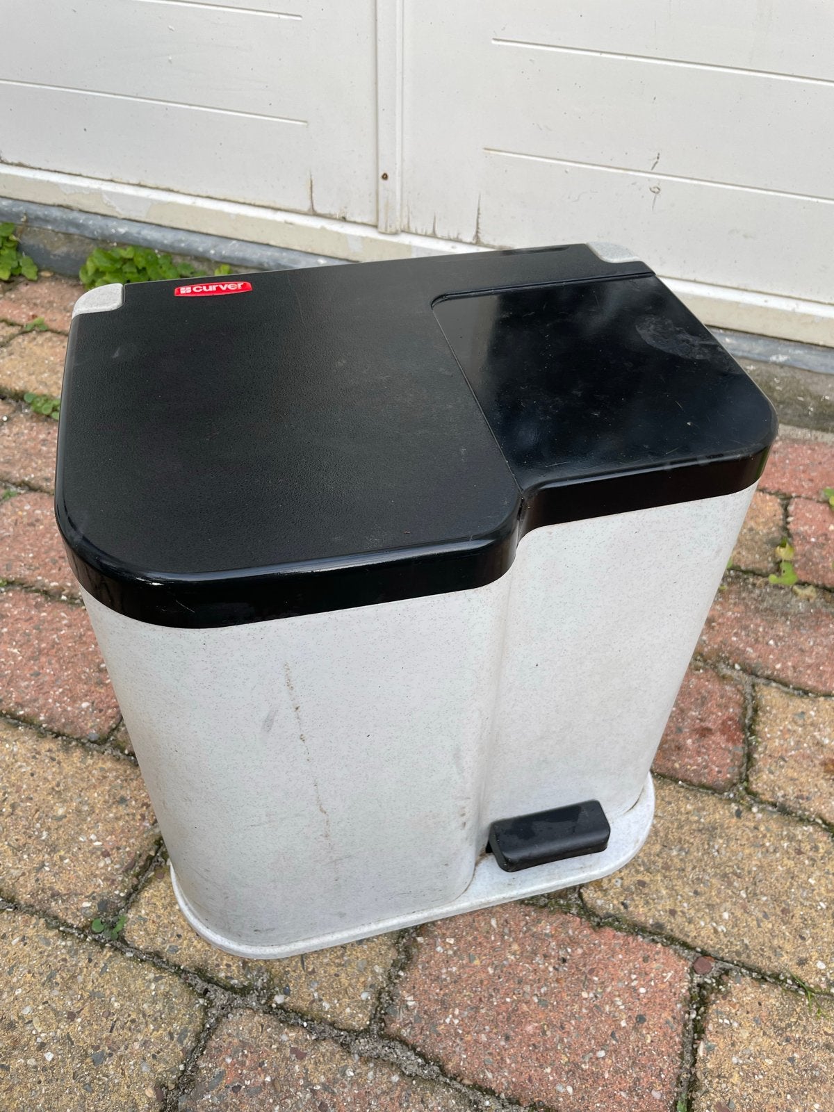 Curver Duo Pedaalemmer, Ophalen, Kunststof, Gebruikt, Met pedaal