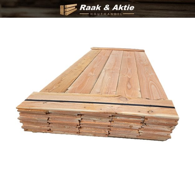 50 planken Douglas Zweeds rabat 2.20 meter lang – nr: TP172