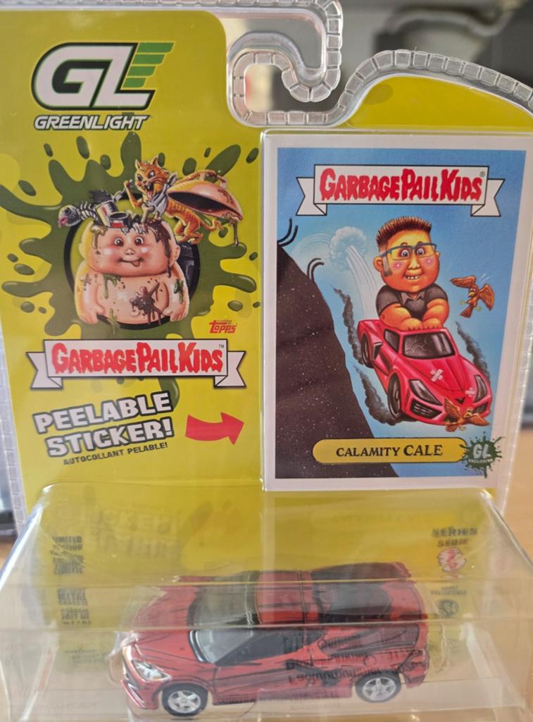 2020 Corvette Coupe "Calamity Cale" Garbage Pail Kids, Ophalen of Verzenden, Nieuw, Auto