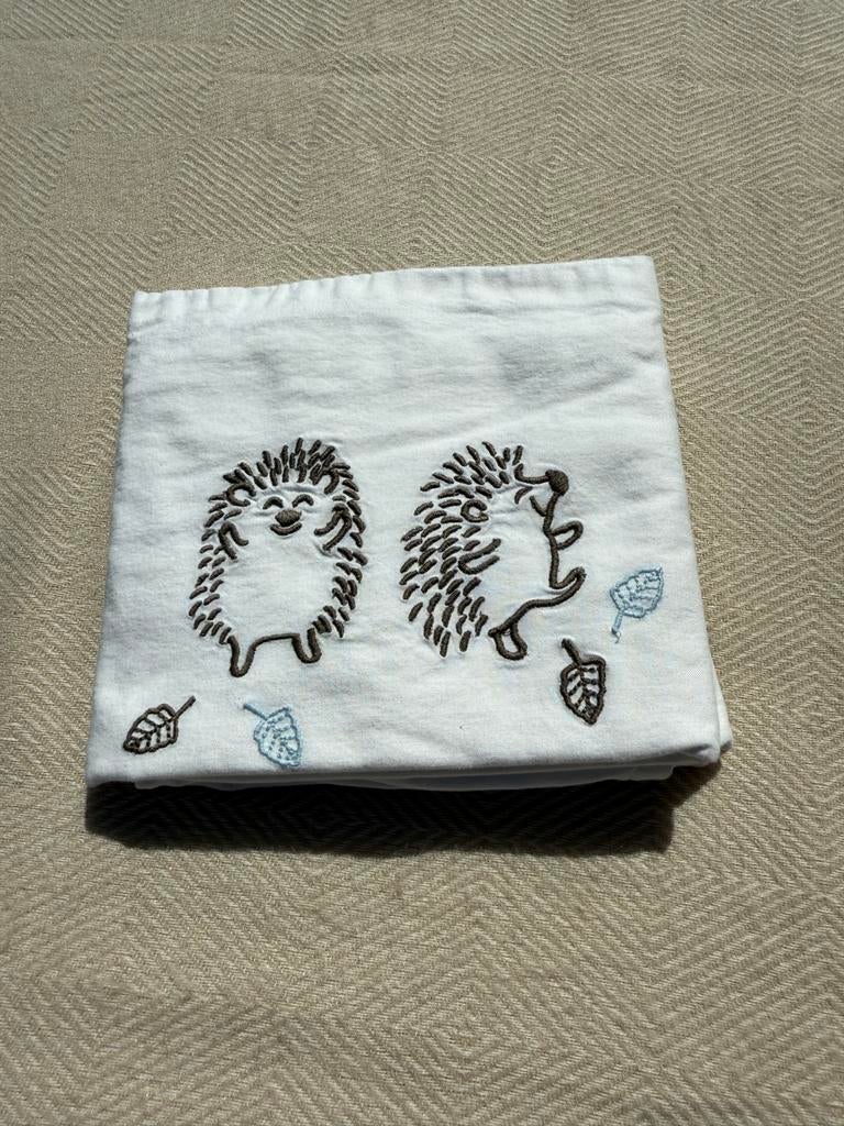 Ledikantlaken Forest Friends (Prenatal) - Egeltjes, Ophalen, Jongetje of Meisje, Zo goed als nieuw, Wit