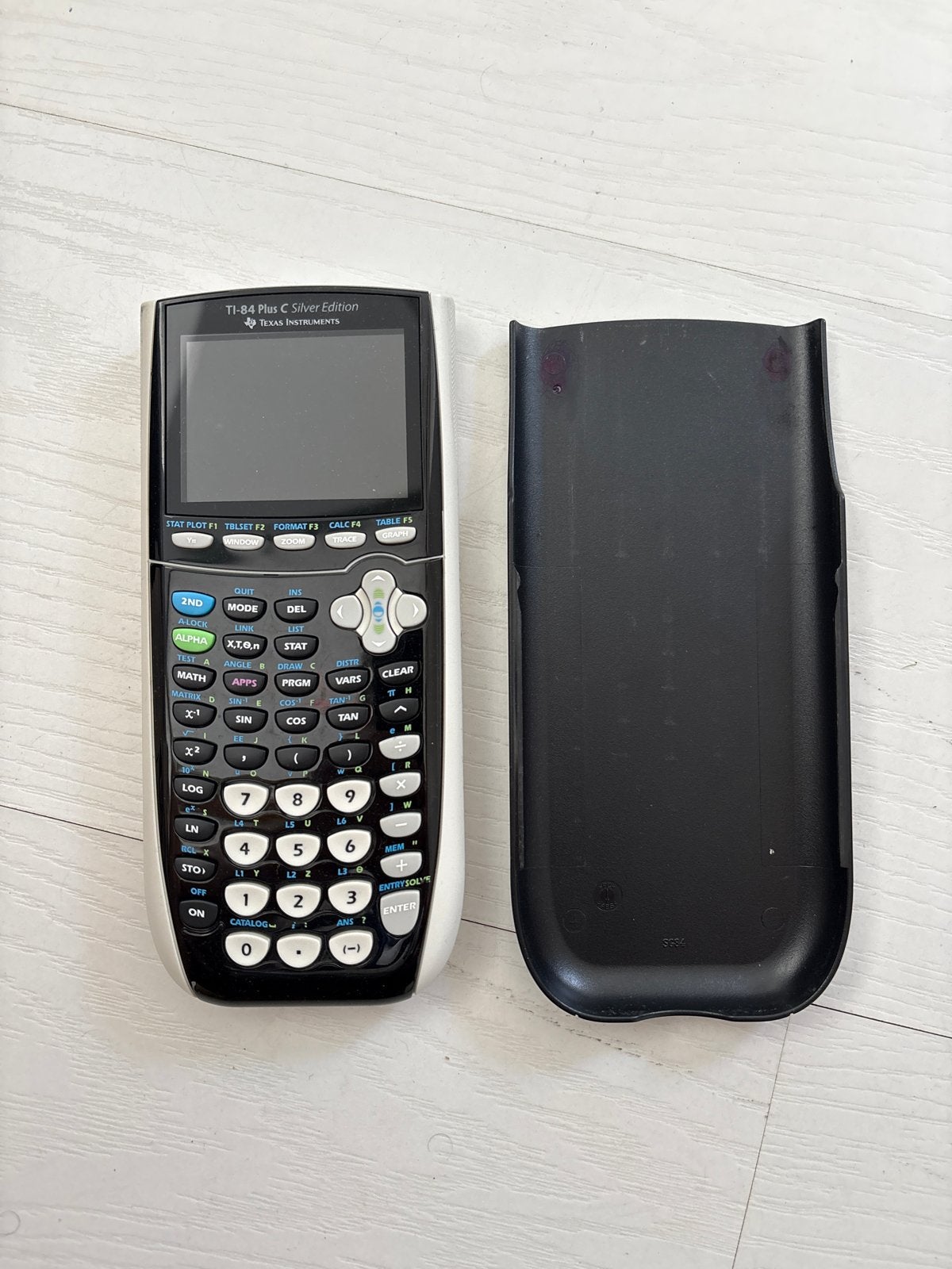 Texas Instruments TI-84 plus C silver edition, Diversen, Ophalen of Verzenden, Grafische rekenmachine