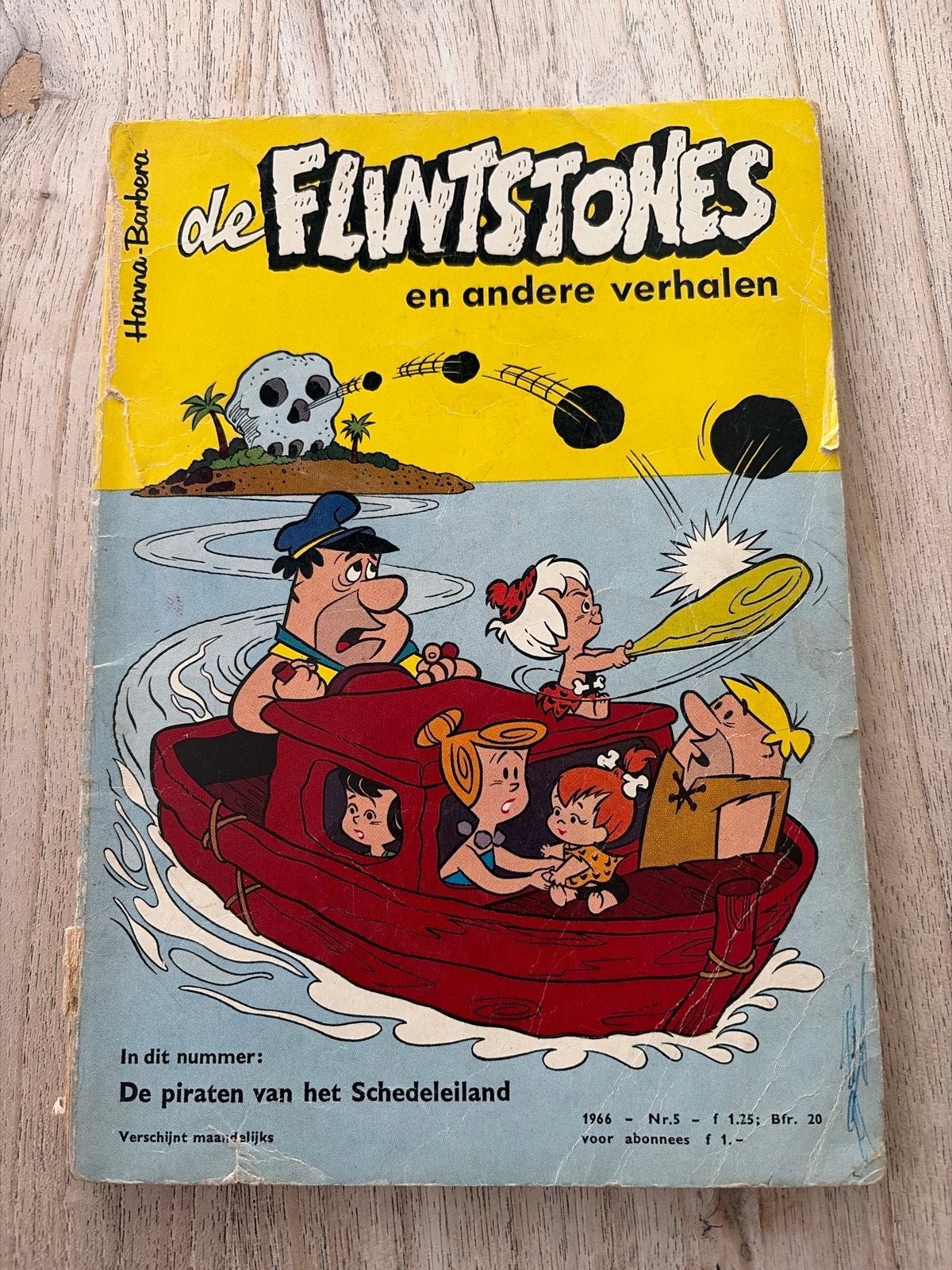De Flintstones en andere verhalen - Nr. 5 (1966), Boeken, Stripboeken, Eén stripboek, Ophalen of Verzenden, Gelezen
