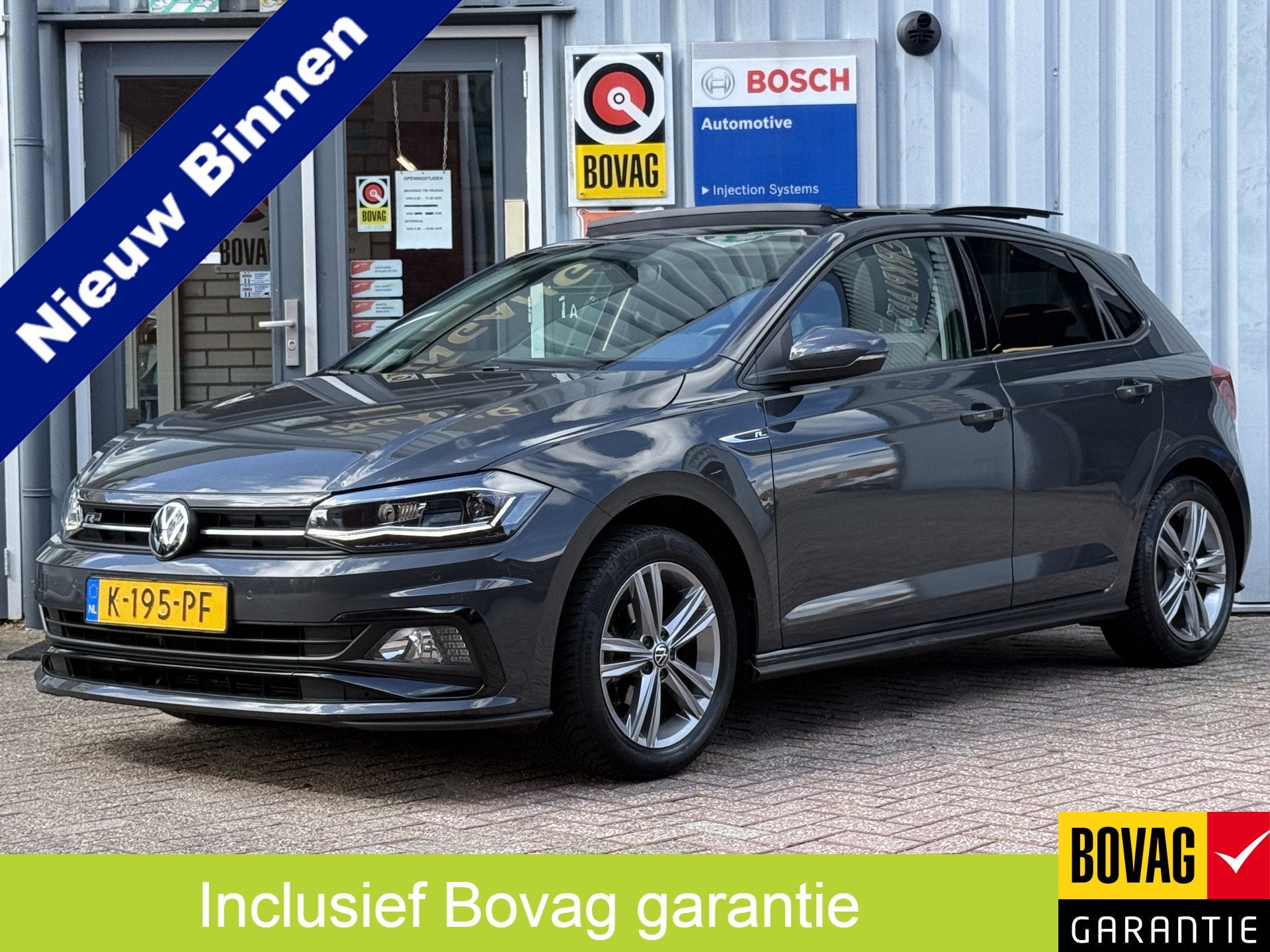 Volkswagen POLO. 1.0 TSI Highline Business R | PANO | BEATS, Auto's, Voorwielaandrijving, Dealer onderhouden, Gebruikt, 580 kg
