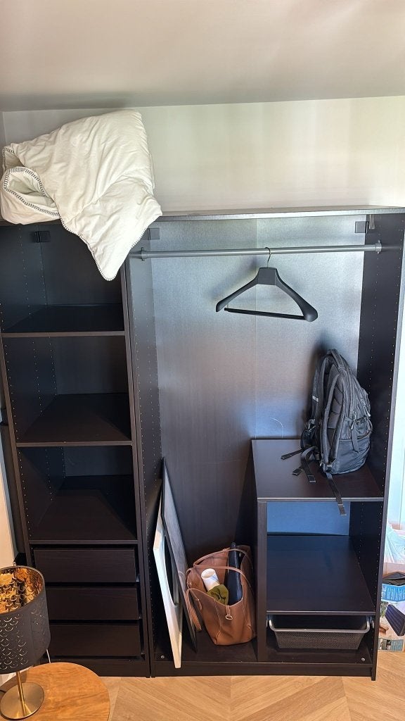 Ikea PAX kast zwart, Huis en Inrichting, Kasten | Kledingkasten, Ophalen, 100 tot 150 cm, Zo goed als nieuw, 50 tot 75 cm