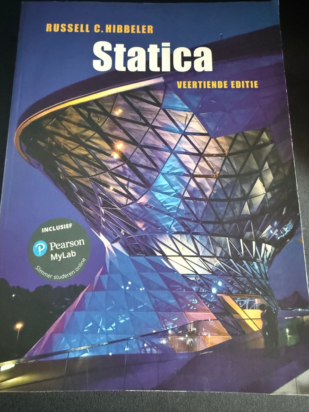 Statica - Veertiende Editie - Russell C. Hibbeler, Boeken, Studieboeken en Cursussen, Zo goed als nieuw, HBO, Beta, Ophalen of Verzenden