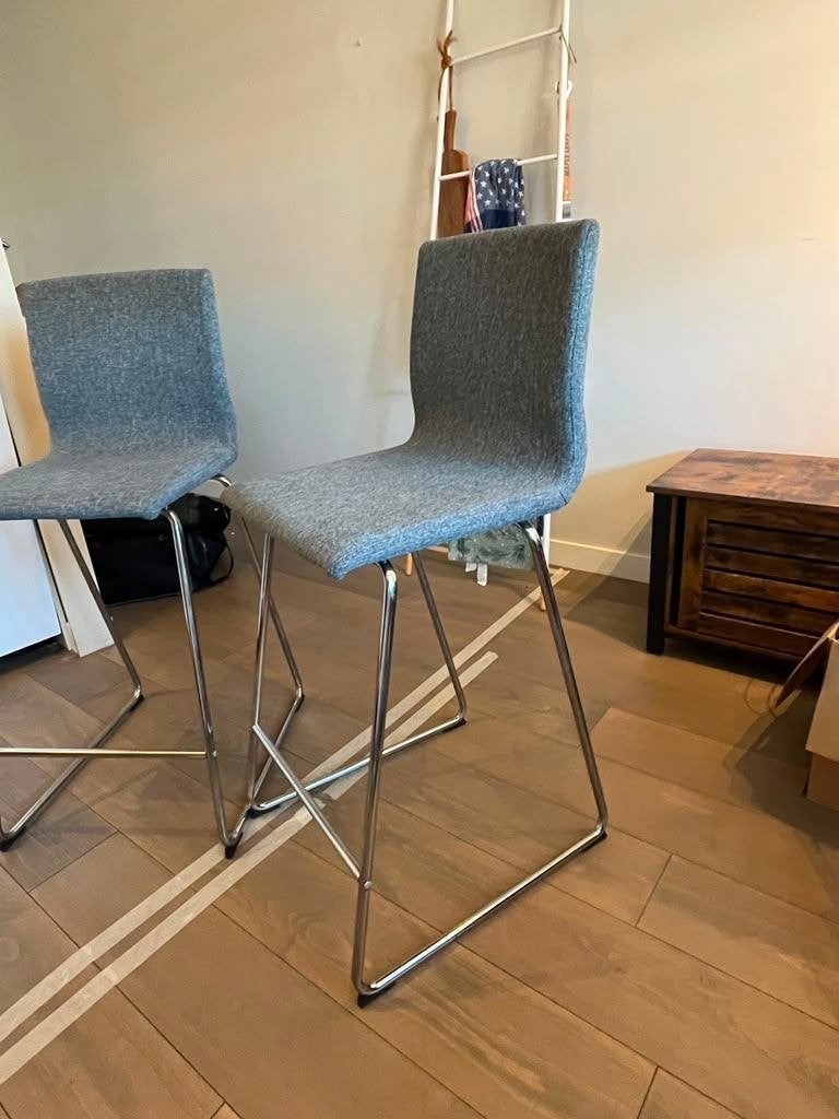 Bar Stools/Barkrukken, Huis en Inrichting, Barkrukken, Ophalen, 60 tot 90 cm, Zo goed als nieuw, Metaal