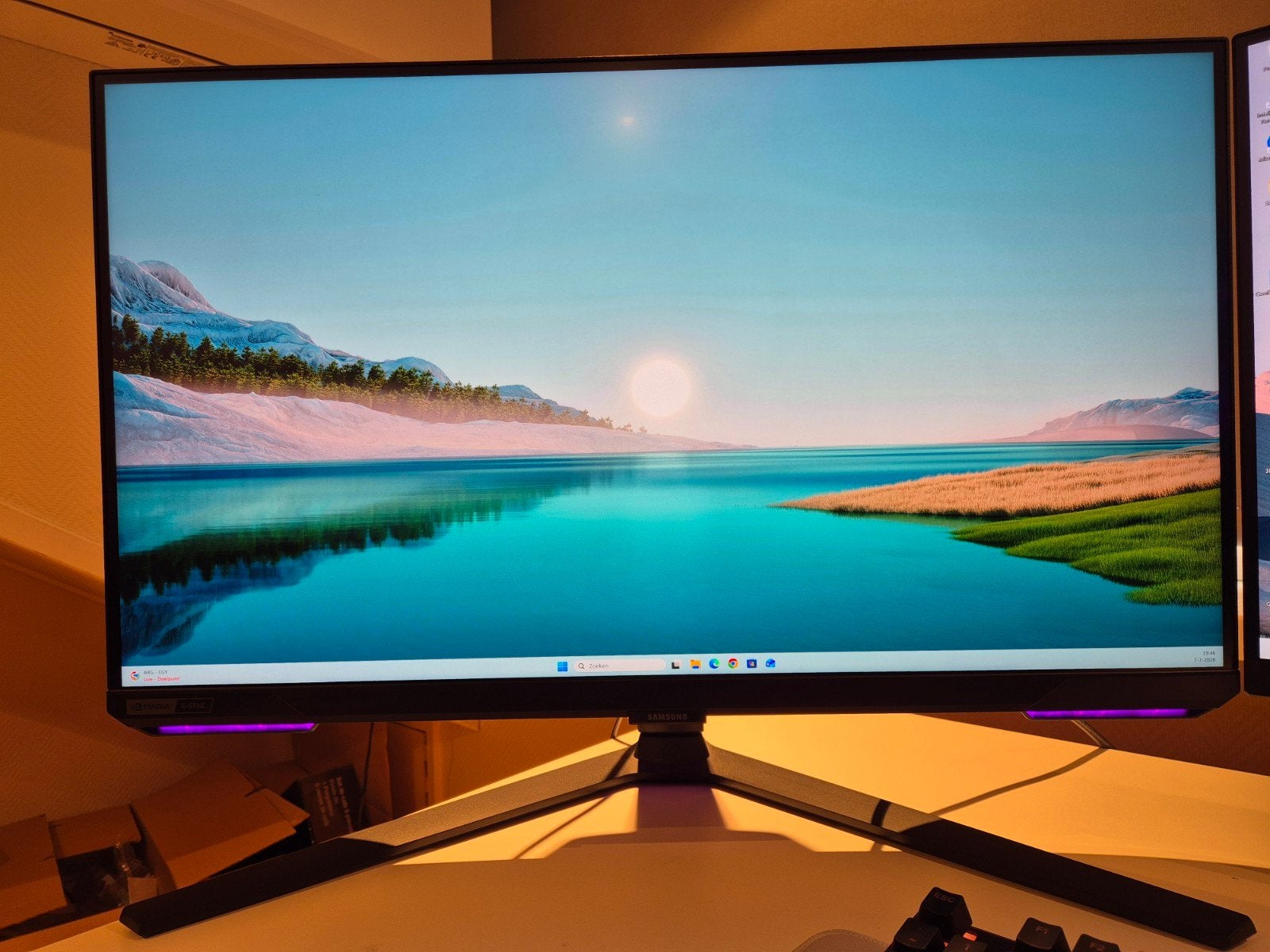 Samsung Odyssey 4K Monitor, Computers en Software, Monitoren, 101 t/m 150 Hz, Samsung, HDMI, LED