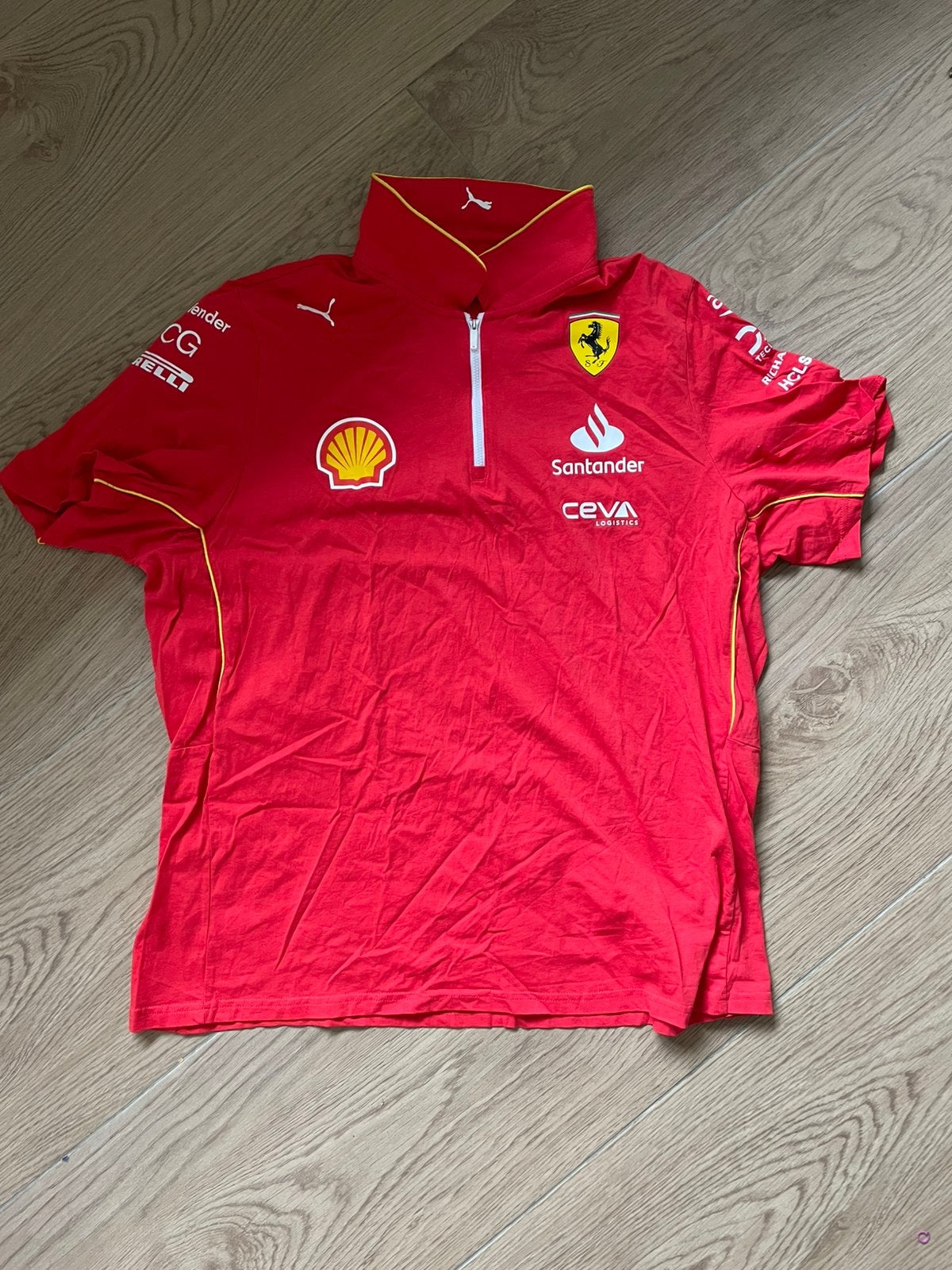 Ferrari F1, Kleding | Heren, Ophalen, Zo goed als nieuw, Overige maten, Rood