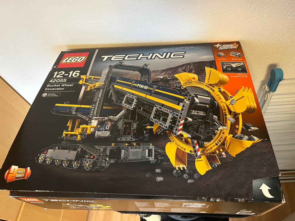 Technic Lego set 42055 Bucket Wheel Excavator, Verzenden, Lego, Zo goed als nieuw, Technic