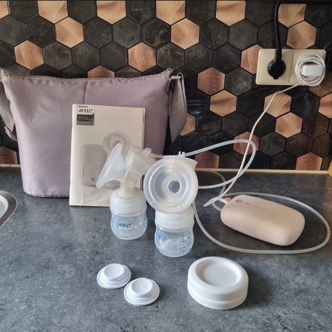 Philips Avent SCF397/11 dubbele elektrische borstkolf, Gebruikt, Borstkolf, Automatisch, Philips Avent