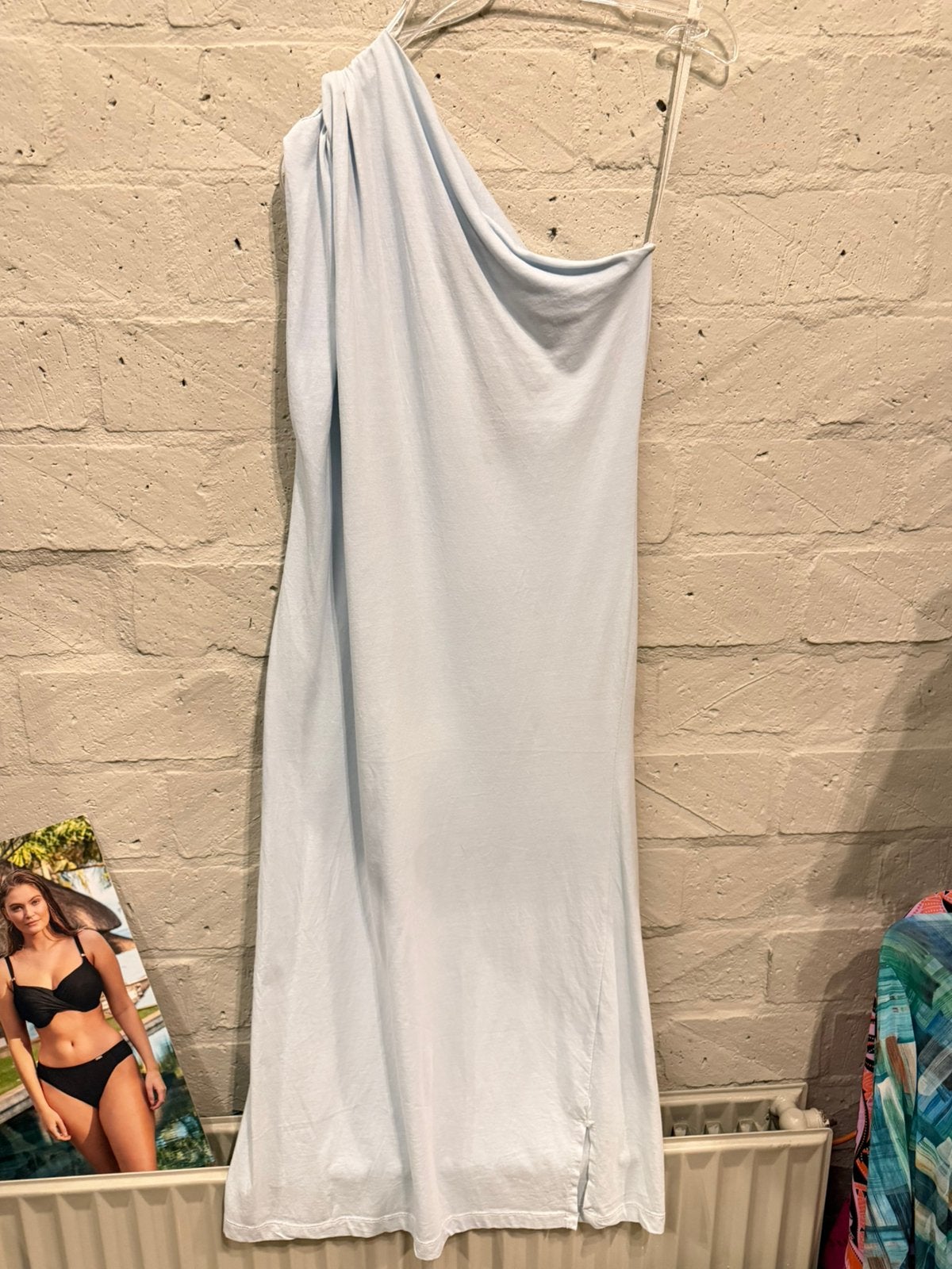 Dona maria jurk one size NIEUW!! Nu €25, Ophalen of Verzenden, Nieuw, Blauw, Onder de knie