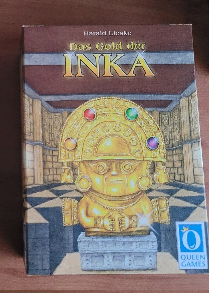 Das Gold der Inka spel, Ophalen of Verzenden, Zo goed als nieuw, Queen Games