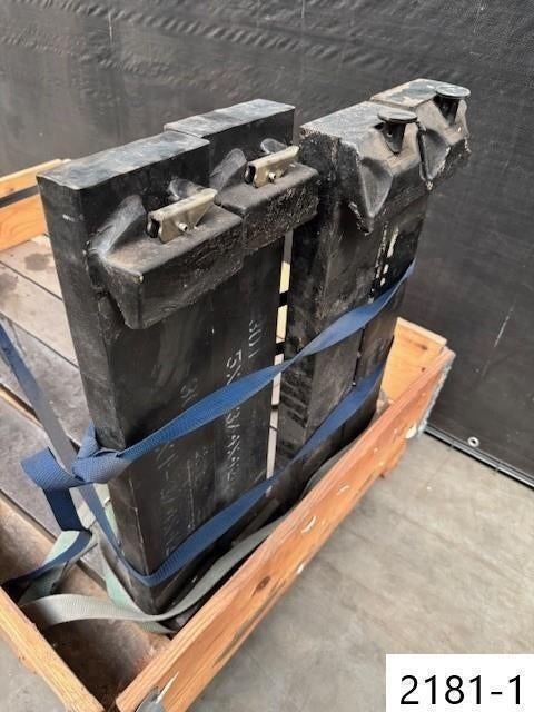 2181. Heftrucklepels / palletvorken / hydraulisch / lepels, Ophalen, Gebruikt