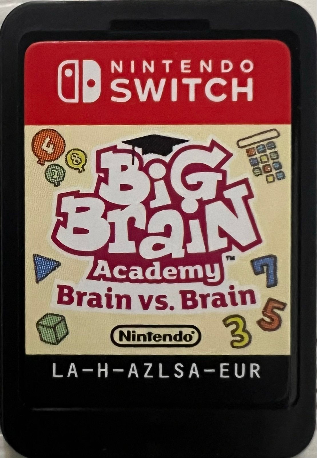 Big Brain Academy: Brain vs. Brain Nintendo Switch, Puzzel en Educatief, Eén computer, Ophalen of Verzenden, Zo goed als nieuw