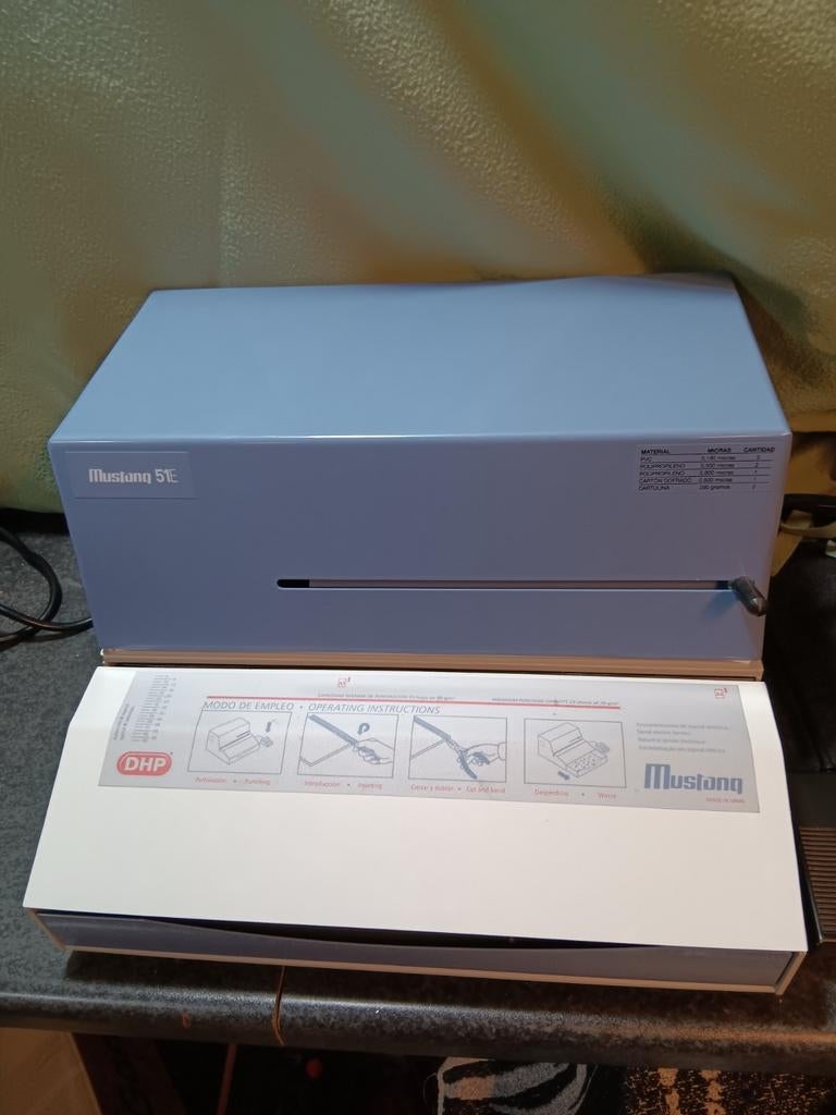 Inbindmachine Mustang 51E, Ophalen of Verzenden, Nieuw
