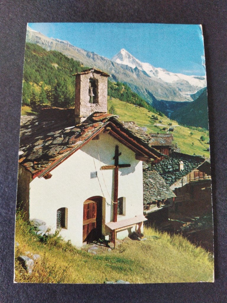 Oude Ansichtkaart Zwitserland, Verzamelen, Ansichtkaarten | Buitenland, Ophalen of Verzenden, 1960 tot 1980, Gelopen, Overig Europa