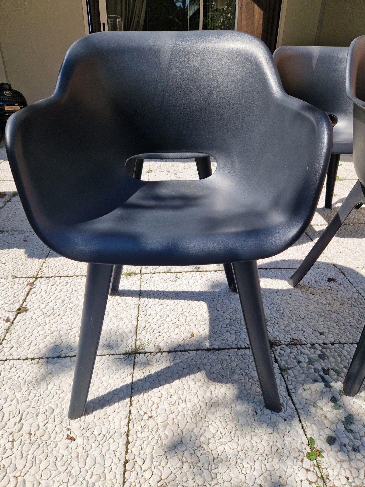 6 Buiten stoelen / kuipstoelen, Tuin en Terras, Tuinsets en Loungesets, Ophalen, Gebruikt