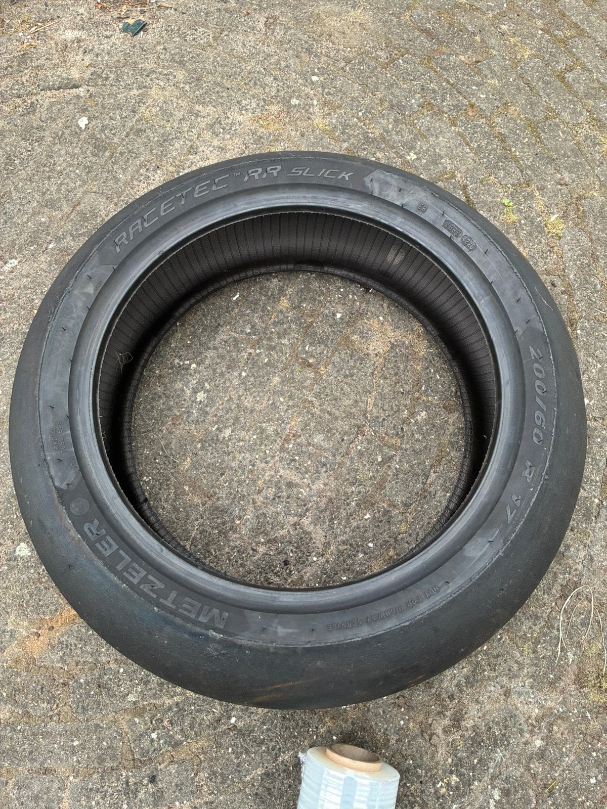 Metzeler racetec RR K1 200-60R17, Motoren, Ophalen of Verzenden, Gebruikt