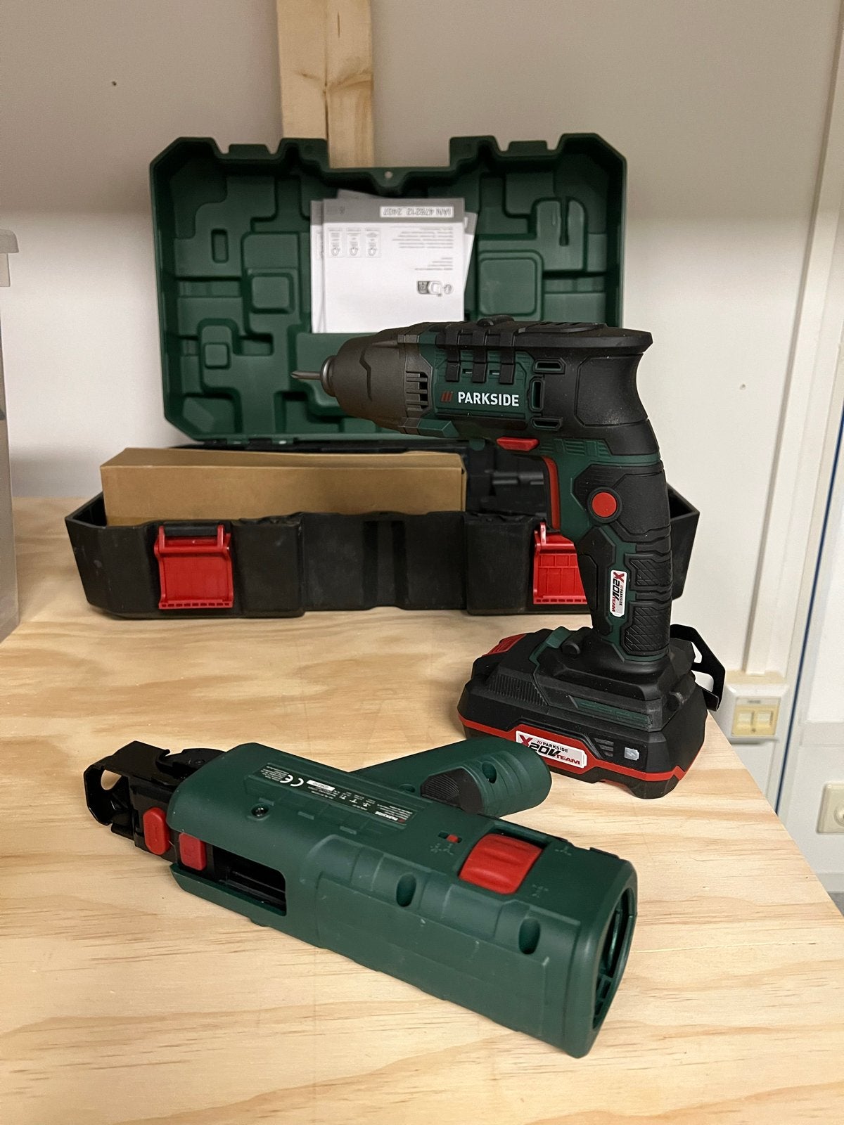 Parkside PTBSA 20-Li A1 Boor- en Schroefmachine gun  Nieuw, Ophalen of Verzenden, Nieuw, Boor- en Schroefmachine