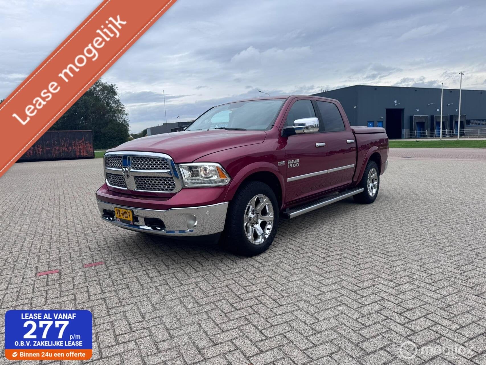 Dodge Ram 1500 5.7 V8 Crew Cab Laramie, Auto's, Automaat, Euro 5, Gebruikt, 8 cilinders