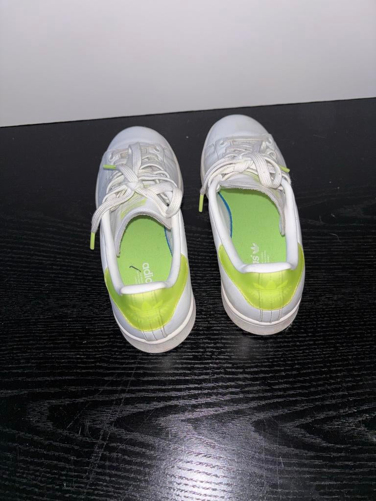 Adidas Stan Smith sneakers - Maat 37,5, Ophalen of Verzenden, Gedragen, Wit, Sneakers of Gympen