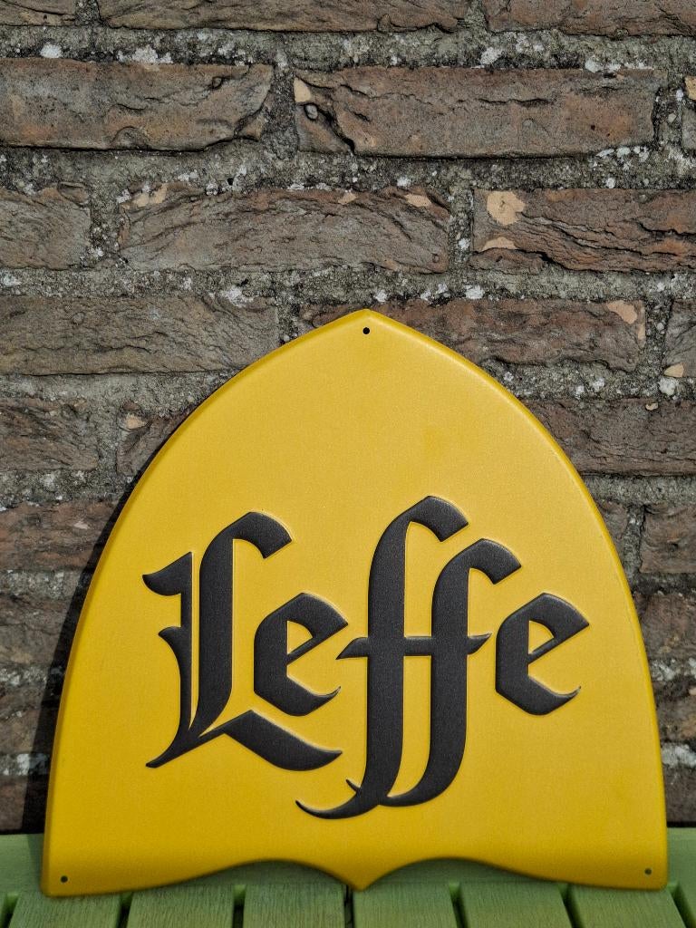 Reclamebord Leffe schild, Ophalen of Verzenden, Nieuw, Reclamebord, Plaat of Schild, Leffe