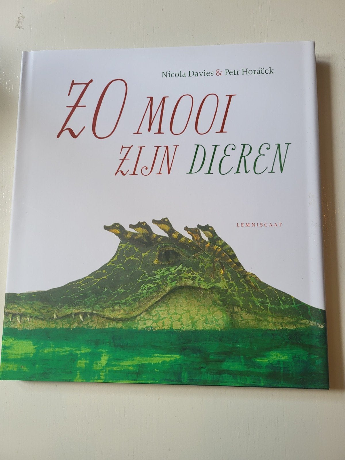 Zo Mooi Zijn Dieren - Nicola Davies & Petr Horáček, Boeken, Kinderboeken | Baby's en Peuters, Nieuw, 2 tot 3 jaar, Ophalen of Verzenden